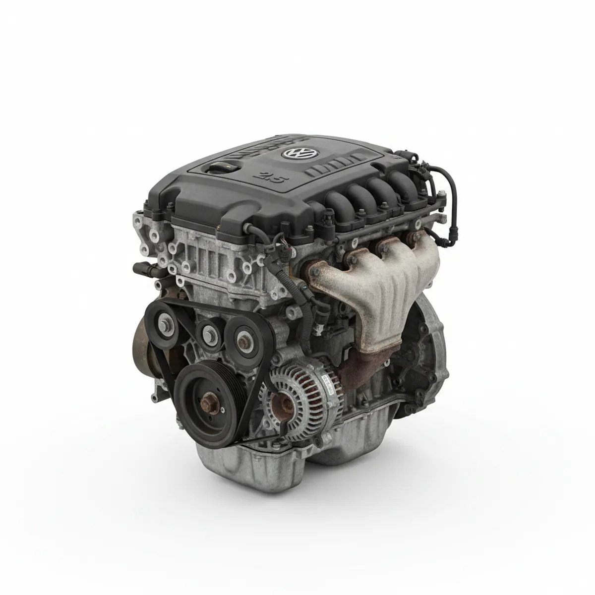 Moteur Volkswagen Golf 2.5L, VIN P (5th digit), (engine ID CBUA), sensor in the block (above the filter) Essence 2013 OEM