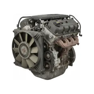 Moteur Cadillac SRX 3.6L (VIN 7, 8th digit, opt LY7), electric cooling fan Essence 2004 OEM