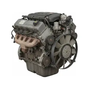 Moteur Cadillac STS Base, 4.6L (VIN A, 8th digit, opt LH2), electric cooling fan Essence 2009 OEM