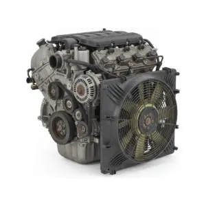 Moteur Cadillac STS 4.6L (VIN A, 8th digit, opt LH2), electric cooling fan Essence 2010 OEM