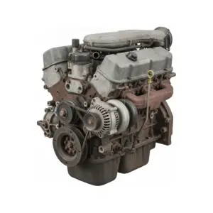 Moteur Chevrolet Truck2500 Series 8-395 (6.5L, turbo diesel), VIN F (8th digit), 25mm oil cooler line nut Diesel 1997 OEM