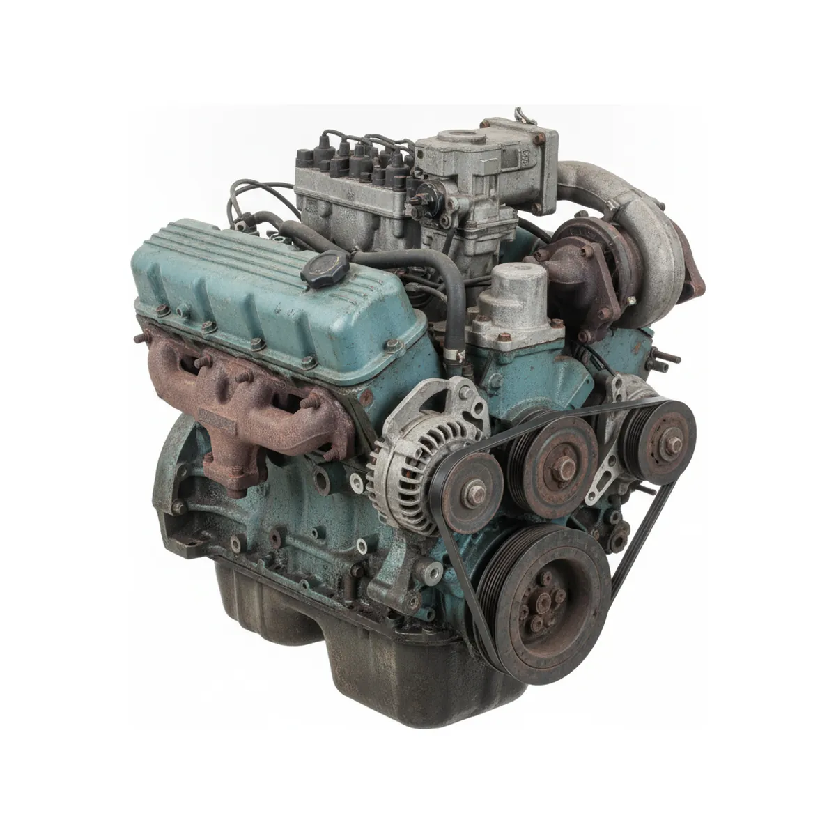 Moteur Chevrolet Truck2500 Series 8-395 (6.5L, turbo diesel), VIN S (8th digit) Diesel 1998 OEM