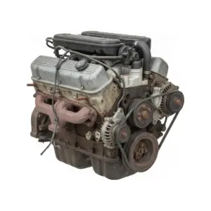 Moteur Chevrolet Truck3500 Series 8-379 (6.2L, VIN J, 8th digit, diesel), model VIN C/K (5th digit), AT Diesel 1990 OEM
