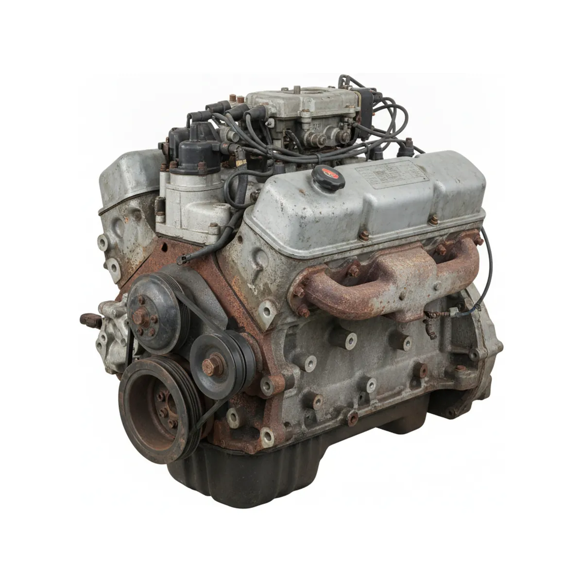 Moteur Chevrolet Truck3500 Series 8-379 (6.2L, VIN J, 8th digit, diesel), model VIN R/V (5th digit), AT Diesel 1991 OEM