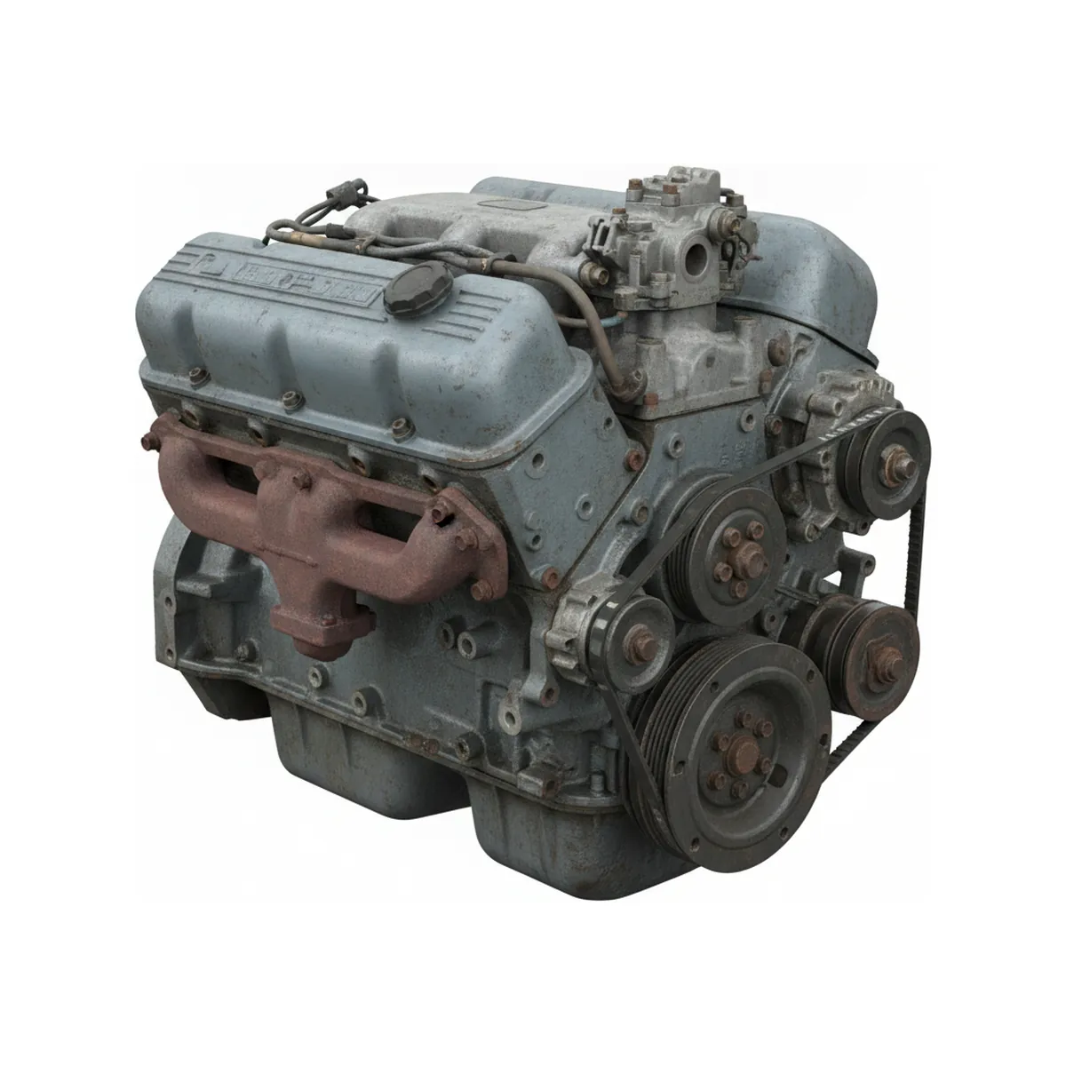 Moteur Chevrolet Truck3500 Series 8-379 (6.2L, VIN J, 8th digit, diesel), model VIN R/V (5th digit), MT Diesel 1991 OEM