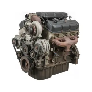 Moteur Chevrolet Truck3500 Series 8-395 (6.5L, VIN F, 8th digit, turbo diesel) Diesel 1996 OEM