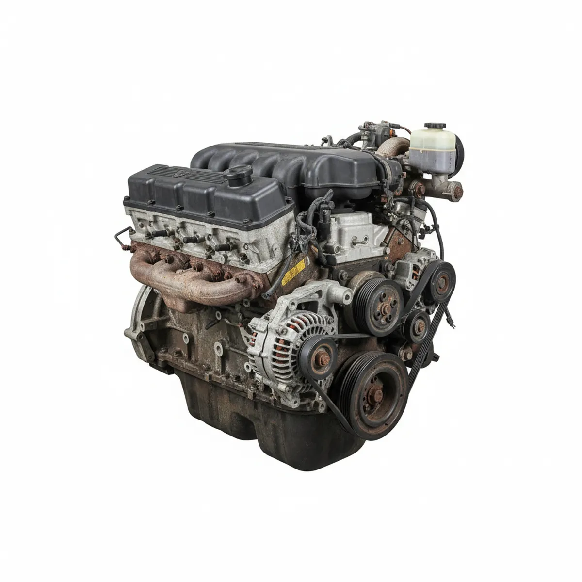 Moteur Chevrolet Truck-Silverado 2500 6.6L turbo diesel (VIN 1, 8th digit), Federal, opt NF4 Diesel 2003 OEM