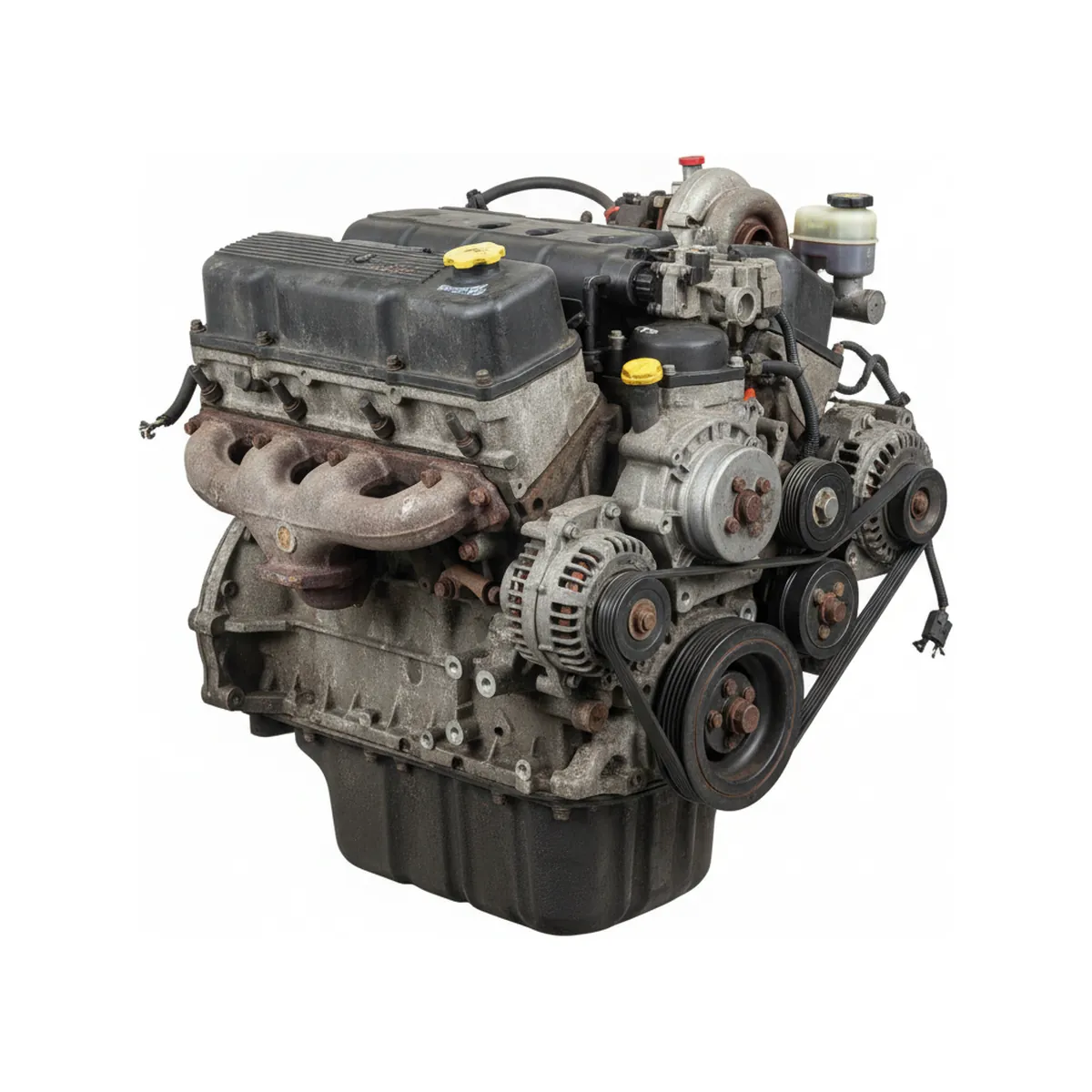 Moteur Chevrolet TruckSilverado 2500 6.6L (VIN 6, 8th digit, opt LMM) Diesel 2009 OEM