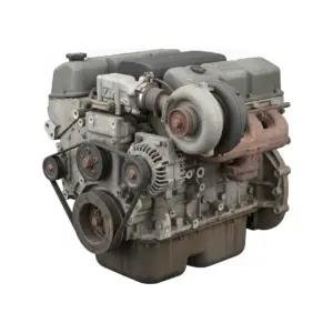 Moteur Chevrolet TruckSilverado 3500 6.6L turbo diesel (VIN 1, 8th digit), Federal, opt NF2 Diesel 2002 OEM