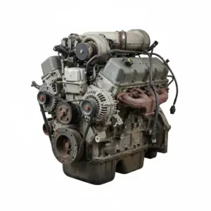 Moteur Chevrolet Truck-Silverado 3500 6.6L turbo diesel (VIN 1, 8th digit), California Diesel 2003 OEM