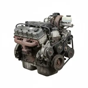 Moteur Chevrolet Truck-Silverado 3500 6.6L turbo diesel (VIN 1, 8th digit), Federal, opt NF2 Diesel 2003 OEM