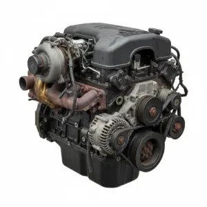Moteur Chevrolet Truck-Silverado 3500 6.6L turbo diesel (VIN 1, 8th digit), Federal, opt NF4 Diesel 2003 OEM