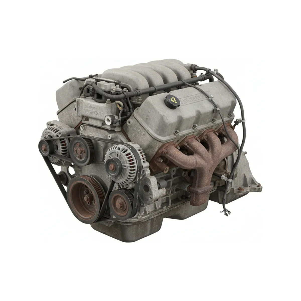 Moteur Chevrolet TruckSilverado 3500 6.0L (VIN U, 8th digit), CNG Essence 2004 OEM