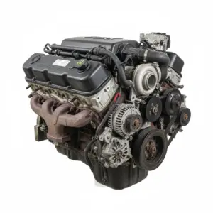 Moteur Chevrolet Truck-Silverado 3500 6.6L, VIN L (8th digit, opt LGH) Diesel 2012 OEM