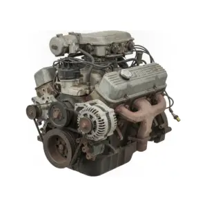 Moteur Chevrolet Van 10 8-350 (5.7L, VIN K, 8th digit), CNG Essence 1991 OEM