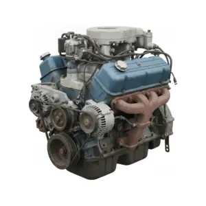Moteur Chevrolet Van 20 8-350 (5.7L, VIN K, 8th digit), CNG Essence 1992 OEM