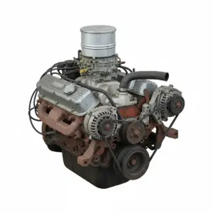 Moteur Chevrolet Van 20 8-350 (5.7L, VIN K, 8th digit), CNG Essence 1993 OEM