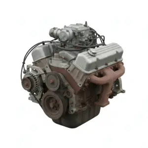 Moteur Chevrolet Van 20 8-350 (5.7L, VIN K, 8th digit), CNG Essence 1994 OEM