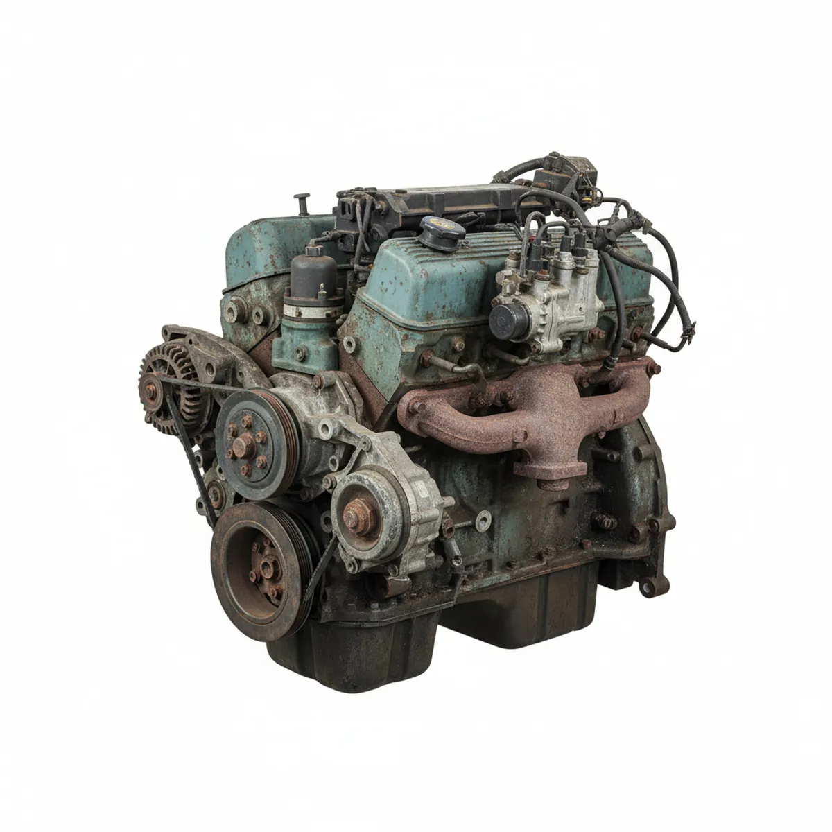 Moteur Chevrolet Van 20 8-395 (6.5L, VIN P, 8th digit) Diesel 1994 OEM