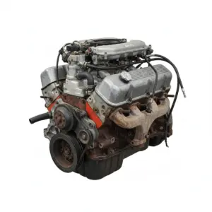 Moteur Chevrolet Van 30 8-350 (5.7L, VIN K, 8th digit), CNG Essence 1992 OEM