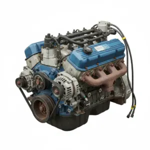 Moteur Chevrolet Van Express 3500 5.7L (VIN R, 8th digit), CNG Essence 2000 OEM