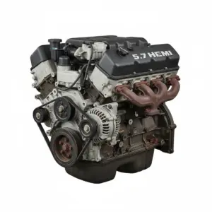 Moteur Dodge Truck-3500 Chassis Cab, 5.7L (VIN T, 8th digit) Essence 2013 OEM