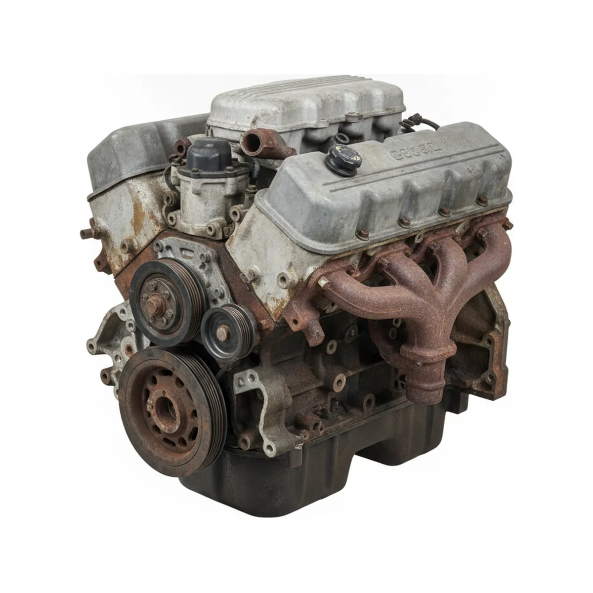 Moteur Dodge TruckDakota 8-318 (5.2L, VIN Y, 8th digit), EGR valve hole Essence 1997 OEM