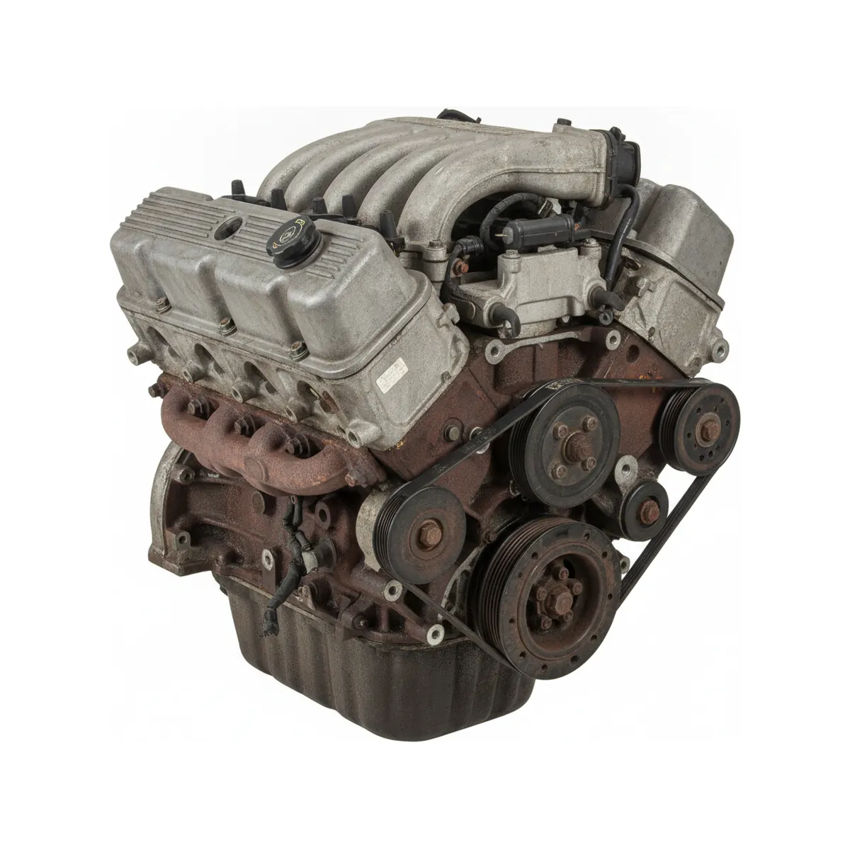 Moteur Ford Mustang 4.6L, VIN X (8th digit, SOHC, GT), Bullitt package, w/o heated positive crankcase ventilation system Essence 2001 OEM