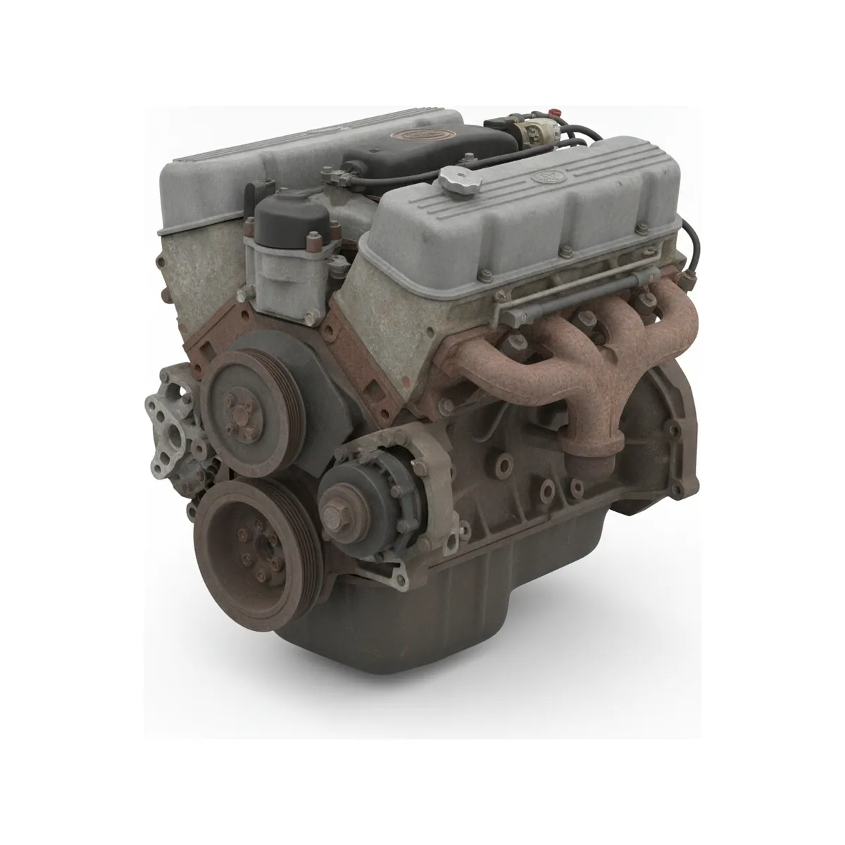 Moteur Ford TruckF250 not Super Duty 4.9L (VIN Y, 8th digit), E4OD transmission, AIR in manifold Essence 1993 OEM