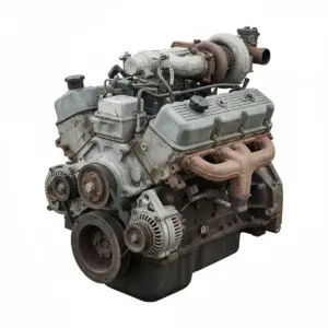 Moteur Ford Truck-F250 Super Duty 7.3L (VIN F, 8th digit, diesel), Federal emissions, exhaust pressure valve Diesel 2000 OEM