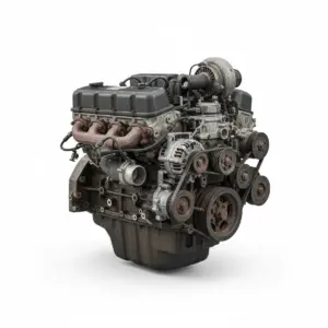 Moteur Ford Truck-F250 Super Duty 7.3L (VIN F, 8th digit, diesel), low emissions, w/o exhaust pressure valve Diesel 2000 OEM