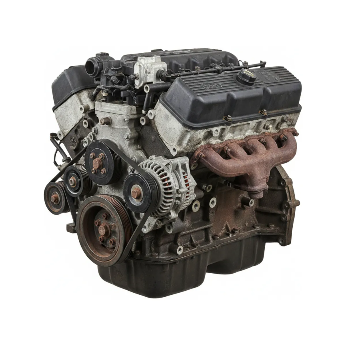 Moteur Ford TruckF250 Super Duty 6.8L (VIN S, 8th digit, 10-415), w/o EGR valve Essence 2001 OEM