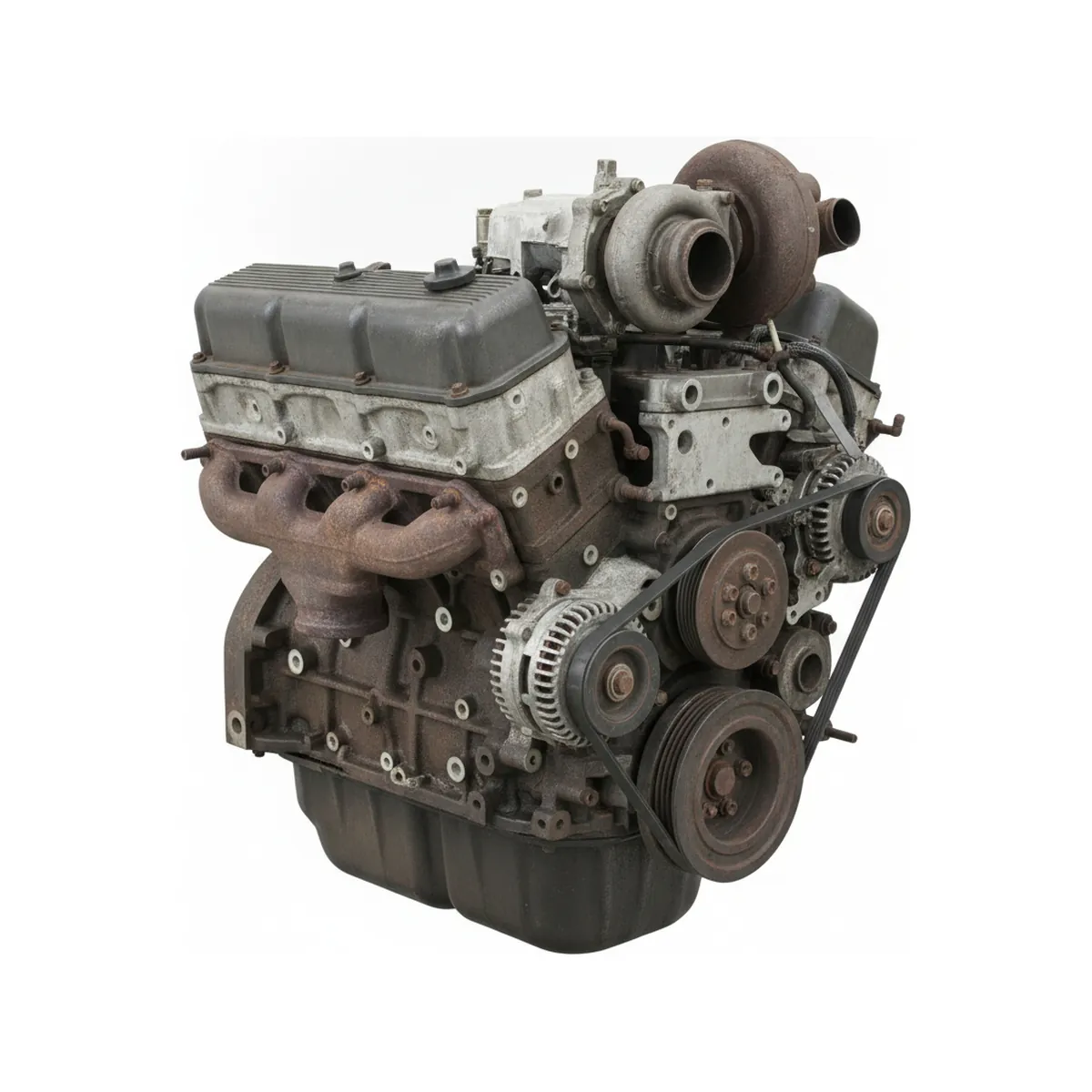 Moteur Ford TruckF250 Super Duty 7.3L (VIN F, 8th digit, diesel), Federal emissions, w/o exhaust pressure valve Diesel 2001 OEM