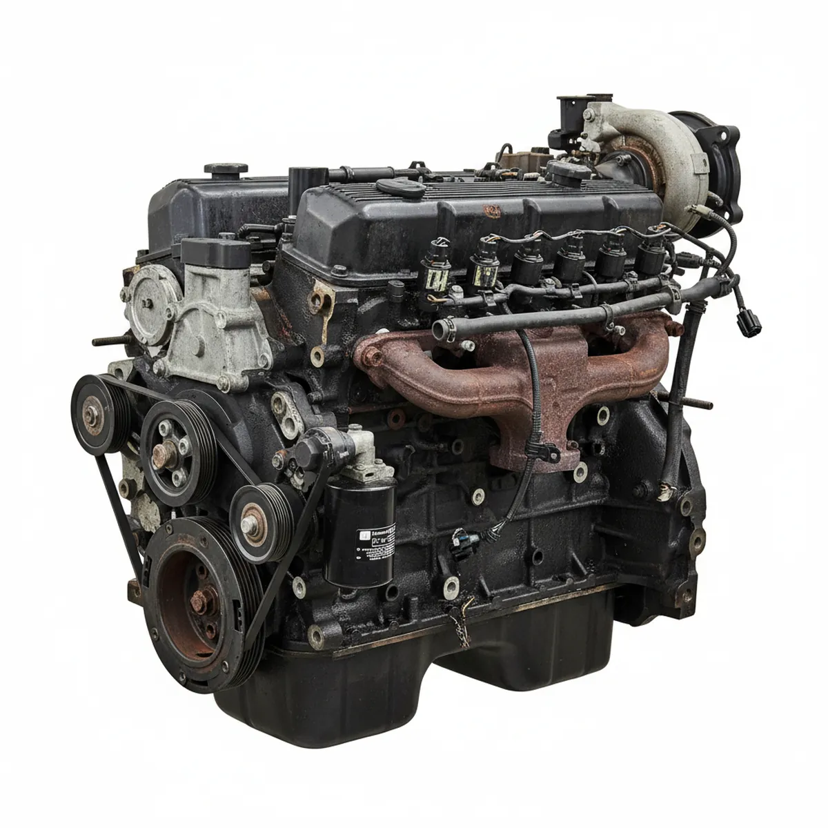 Moteur Ford Truck-F250 Super Duty 6.0L (VIN P, 8th digit, diesel), ID WG-042-AB (AT, low emissions) Diesel 2003 OEM