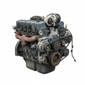 Moteur Ford Truck-F250 Super Duty 6.0L (VIN P, 8th digit, diesel), thru 09/22/03, ID DG-041-BC (MT) Diesel 2004 OEM