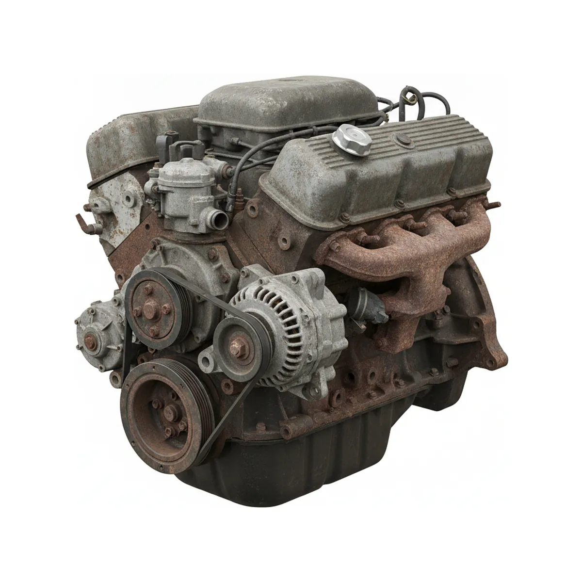 Moteur Ford TruckF350 not Super Duty 4.9L, VIN Y (8th digit, gasoline), E4OD transmission, AIR in manifold Essence 1995 OEM