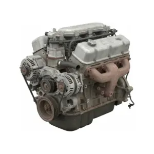 Moteur Ford TruckF350 not Super Duty 4.9L, VIN Y (8th digit, gasoline), w/o E4OD transmission; AIR in manifold Essence 1996 OEM