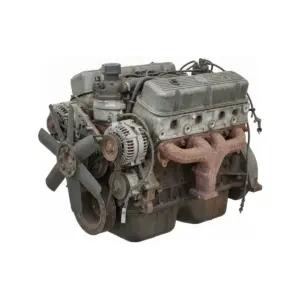 Moteur Ford TruckF350 not Super Duty 4.9L, VIN Y (8th digit, gasoline), w/o E4OD transmission; AIR in head Essence 1996 OEM
