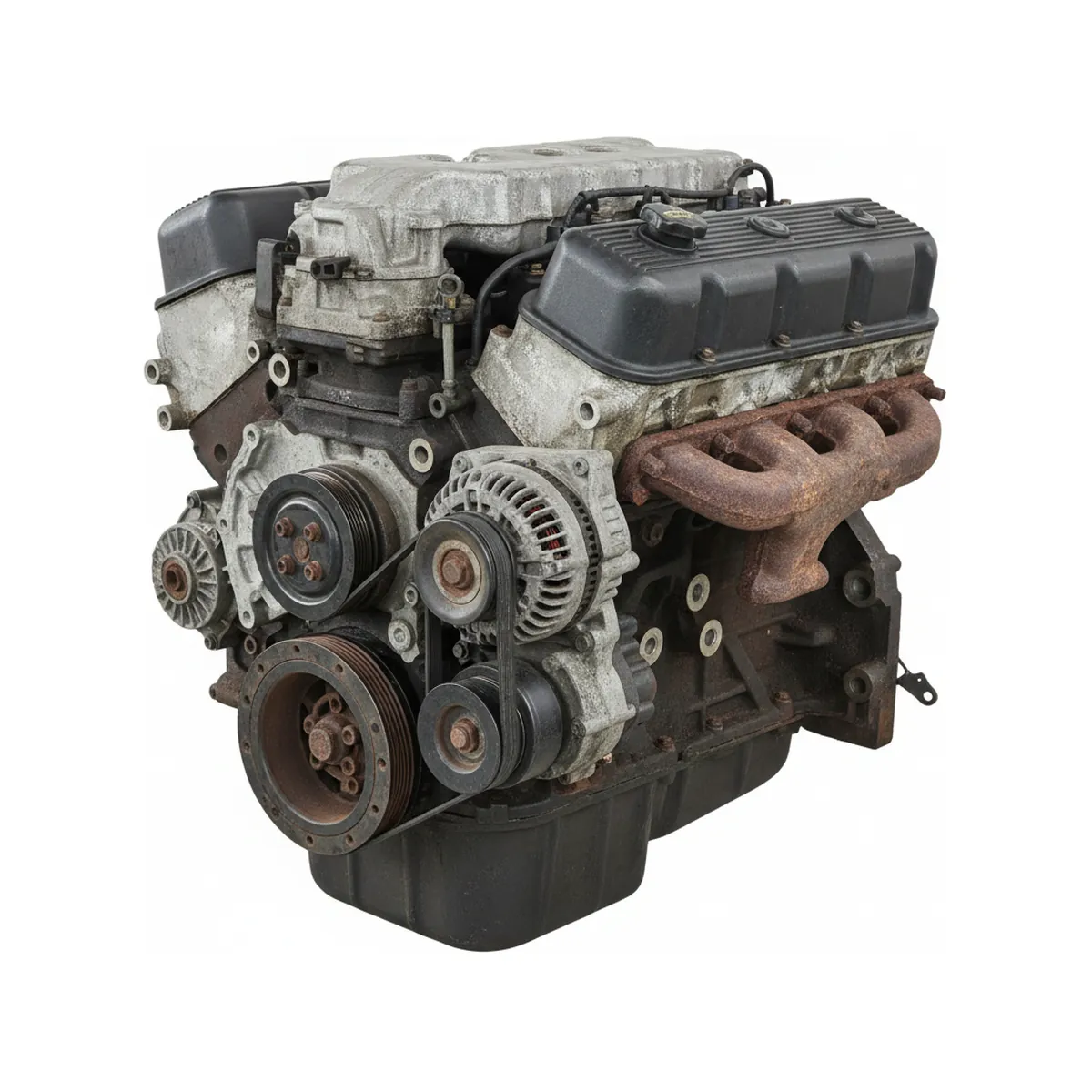 Moteur Ford TruckF350 Super Duty 6.8L (VIN S, 8th digit, 10-415), w/o EGR valve Essence 2001 OEM