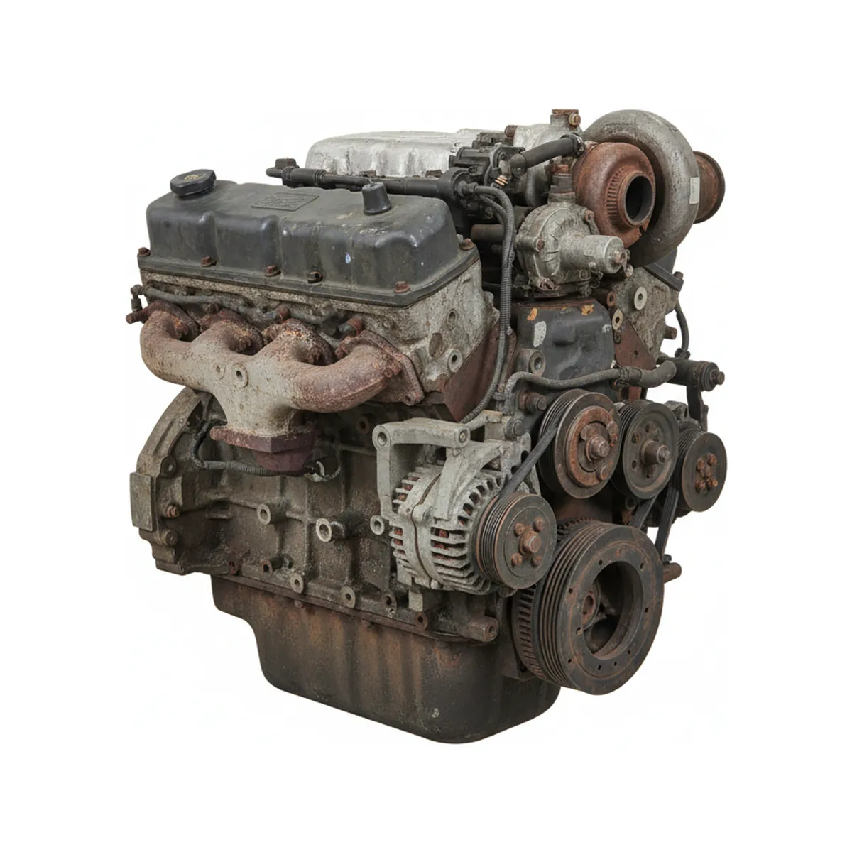 Moteur Ford TruckF350 Super Duty 7.3L (VIN F, 8th digit, diesel), Federal emissions, exhaust pressure valve Diesel 2001 OEM