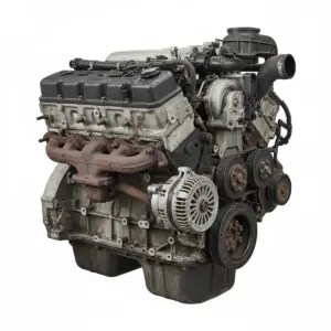 Moteur Ford Truck-F350 Super Duty 6.0L (VIN P, 8th digit, diesel), thru 09/22/03, ID WG-041-DB (MT, low emissions) Diesel 2004 OEM