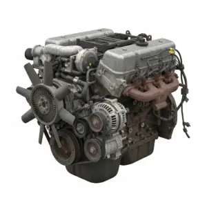 Moteur Ford Truck-F350 Super Duty 6.0L (VIN P, 8th digit, diesel), thru 09/22/03, ID WG-042-AB (AT, low emissions) Diesel 2004 OEM