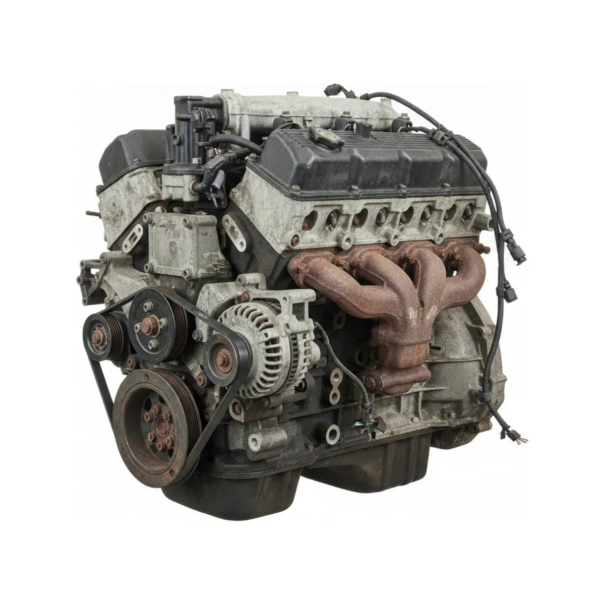 Moteur Ford TruckF550 Super Duty 6.8L (VIN S, 8th digit, 10-415), w/o EGR valve Essence 2000 OEM