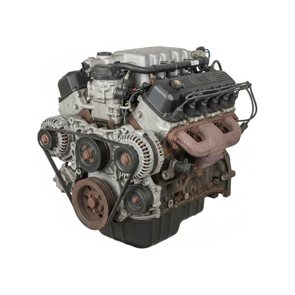 Moteur GMC Jimmy, S10/S15 (6-262, 4.3L), CPI (VIN W, 8th digit), 4x2 Essence 1994 OEM