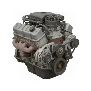Moteur GMC Jimmy, S10/S15 (6-262, 4.3L, VIN W, 8th digit), 4x2, side mounted spark plug wires on distributor Essence 1995 OEM