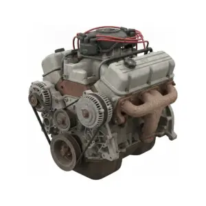 Moteur GMC Jimmy, S10/S15 (6-262, 4.3L, VIN W, 8th digit), 4x2, top mounted spark plug wires on distributor Essence 1995 OEM