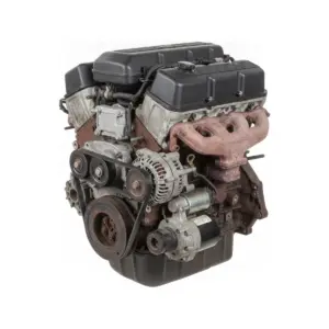 Moteur GMC Safari Van (6-262, 4.3L, VIN W, 8th digit), AWD, crankshaft sensor (in timing cover) Essence 1995 OEM