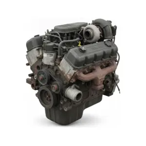 Moteur GMC Suburban1500 8-395 (6.5L, VIN F, 8th digit, turbo diesel), 25mm oil cooler line nut Diesel 1997 OEM