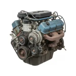 Moteur GMC Suburban2500 8-350 (5.7L, VIN K, 8th digit), CNG Essence 1993 OEM