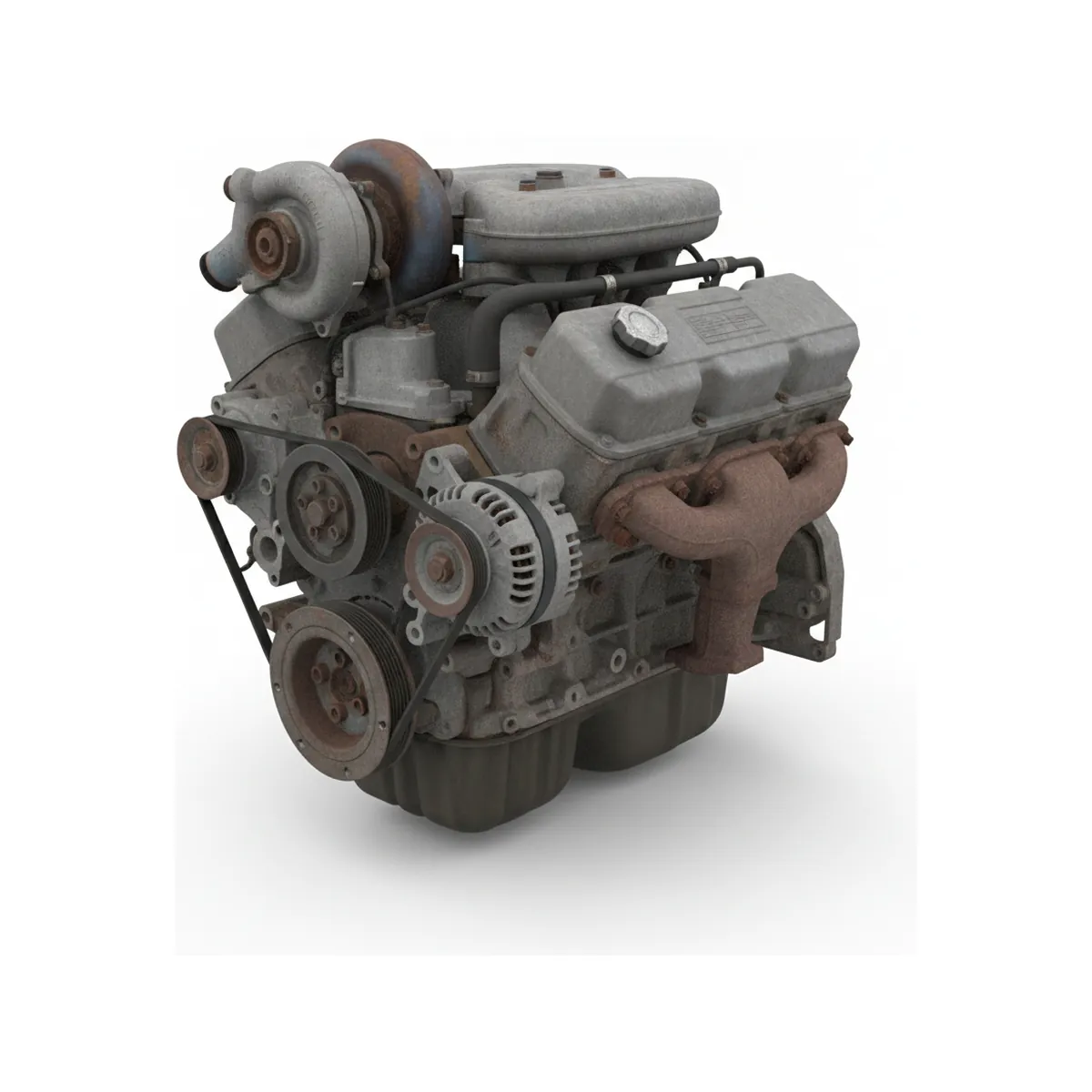 Moteur GMC Suburban2500 6.5L (8-395, VIN F, 8th digit, turbo diesel) Diesel 1998 OEM